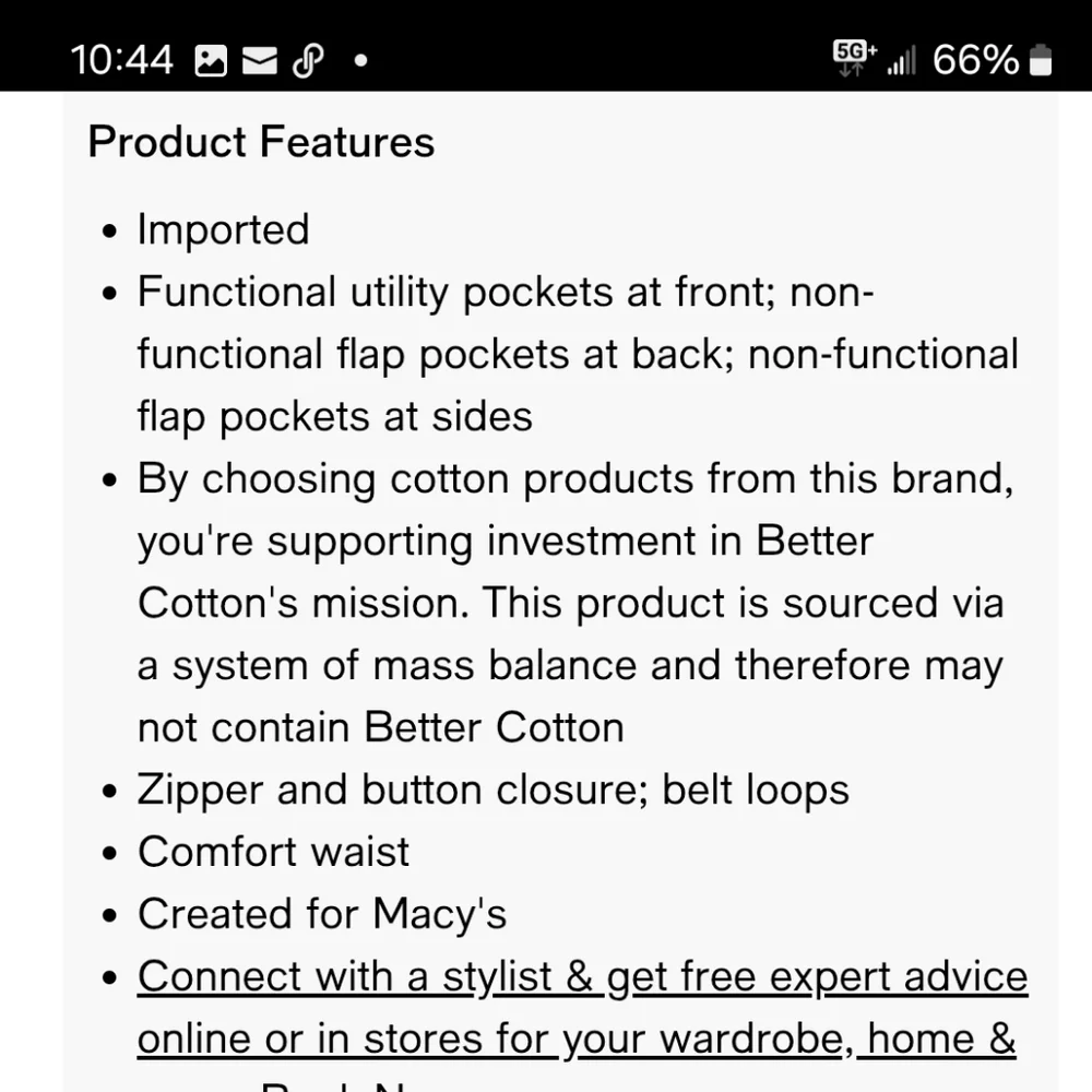 Style & Co Women's Comfort Waist Cargo Shorts